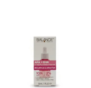 سرم لایهبردار AHA + BHA بالانس اکتیو فرمولا (درمان ۱۰ دقیقهای، روشنکننده و نوسازی پوست)